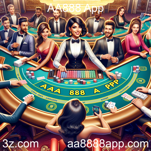Experimente a Emoção dos Jogos Ao Vivo no AA888 App