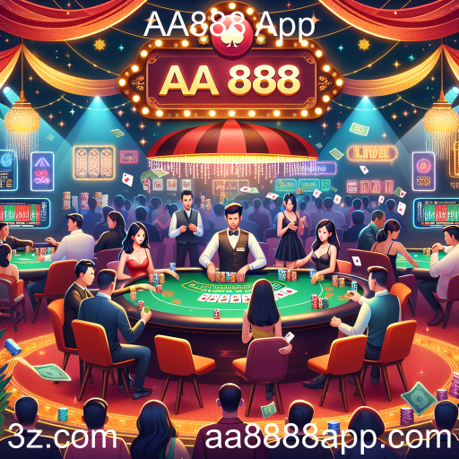 Explorando o Cassino Ao Vivo no AA888 App